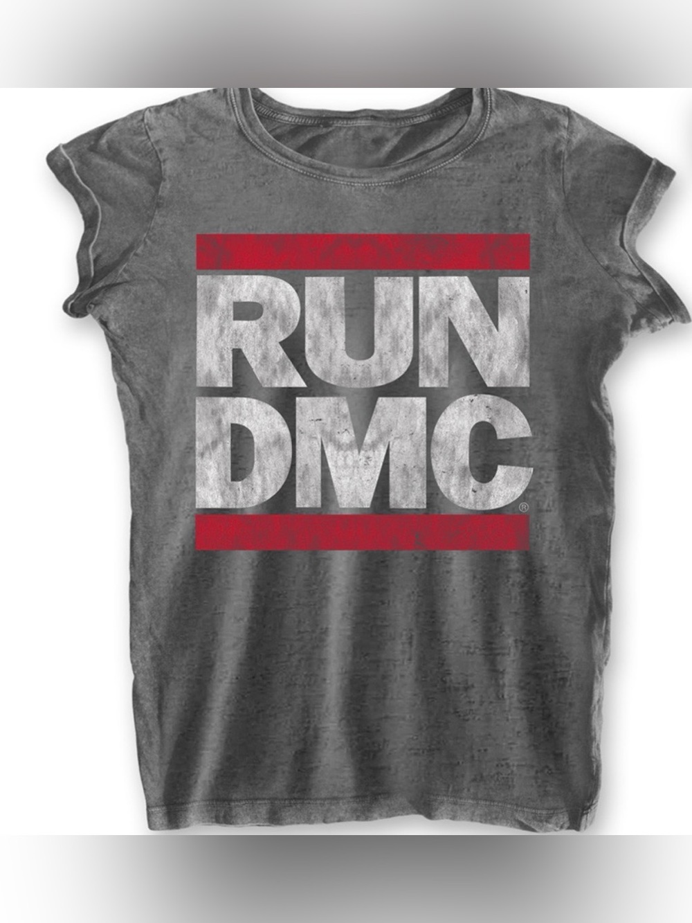 Run DMC Burnout Graphic Tee Super Soft Vintage Wash Size Small SOLD OUT